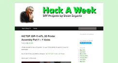 Desktop Screenshot of hackaweek.com